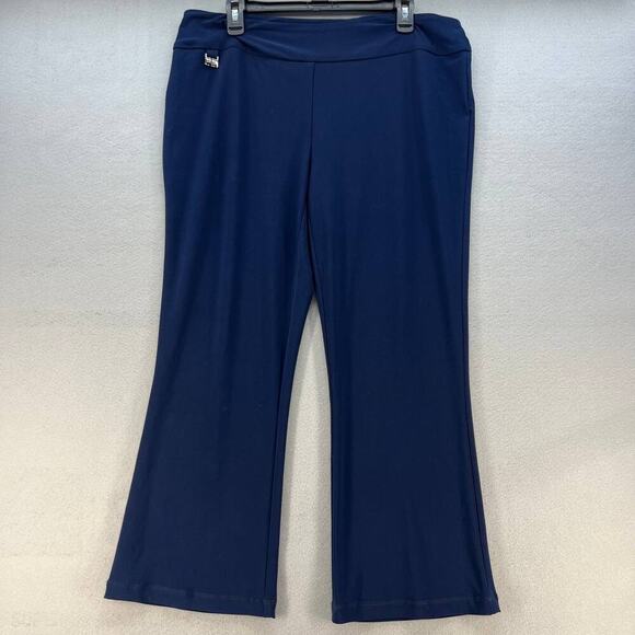 LISETTE Pants - NWOT Lisette Montreal Lis  Emma Capri Size Large Navy Blue